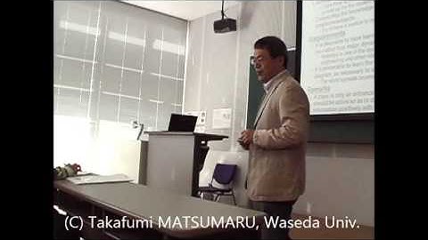 ROBOTICS 2014 Fall (01/15) first 30 min.