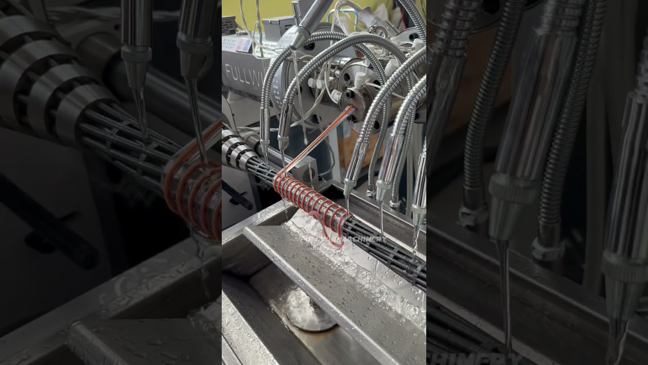 PVC flexible water suction hose making machine 