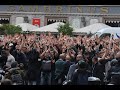 Napoli-Eintracht, tifosi tedeschi in corteo non autorizzato dal Plebiscito a piazza del Gesù