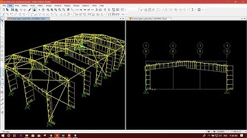 DESIGN COURSE ON 3D STEEL PORTAL FRAME IN SAP2000-PART5