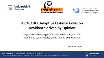 AVOCADO: Adaptive Optimal Collision Avoidance driven by Opinion (T-RO 2025)