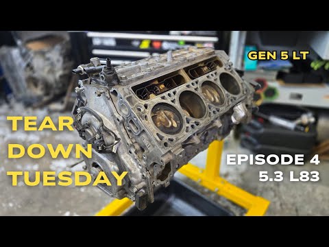 Gen 5 L83 Engine Tear Down | Tear Down Tuesday Episode 4