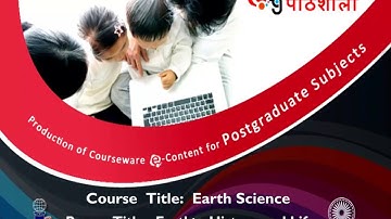 The Geological Time Scale documentary by Prof A Balasubramanian