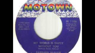 Barbara McNair My World Is Empty Without You chords