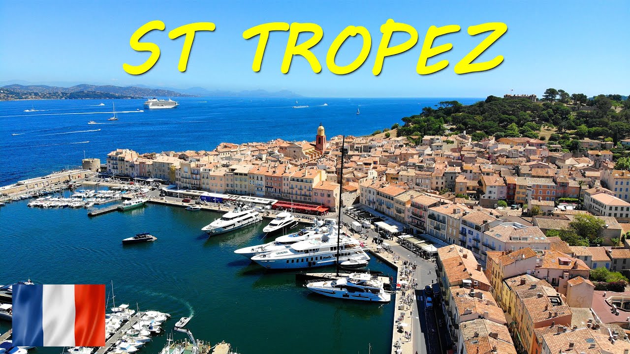 A Tour of ST TROPEZ | Beautiful Old Town & Pampelonne Beach - YouTube