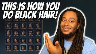 Black Hairstyles in Hogwarts Legacy