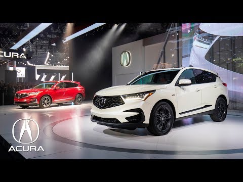 2019 Acura RDX reveal at the 2018 New York Auto Show