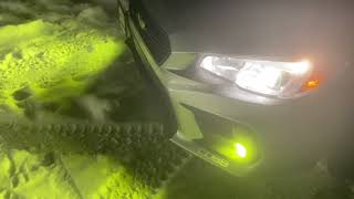 How to install Subaru WRX fog lamps LED 2015/2021