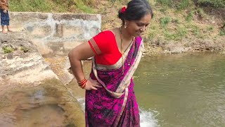 Today I Had A Lot Of Fun In The River And Enjoyed Even The Smallest Things River Washing Cl...