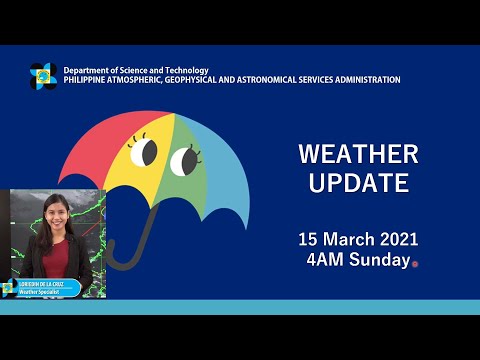 Public Weather Forecast Issued at 4:00 AM March 15, 2021