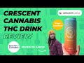 The best delta 9 thc drinks hands on crescent canna seltzers review