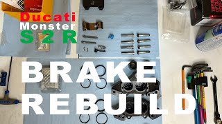 How to Rebuild a Brembo Brake Caliper - Ducati Monster S2R 1000