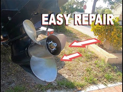 How To Replace a Boat Propeller on 2004 mercury outboard motor