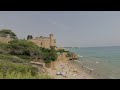 Altafulla beach and Tamarit castle #vr180 stereoscopic 3d