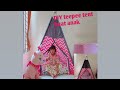 Cara pembuatan tenda /DIY teepee tent buat anak