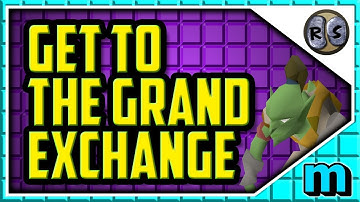 HOW TO GET TO THE GRAND EXCHANGE OLDSCHOOL RUNESCAPE (From Lumbridge) (EASY)