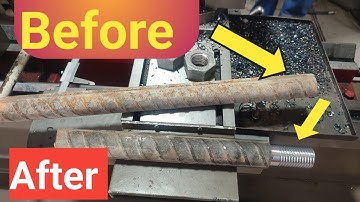 Threads making on Lathe machine | Lathe Threading operation #lathethreading #threading #lathemachine