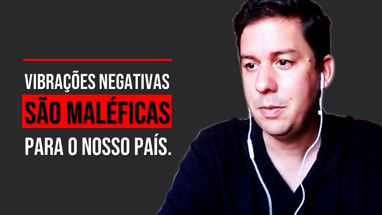 Vibrações Negativas São Maléficas Para O Nosso País | André Lima | EFT tapping meaning