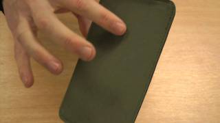 Slimline Carbon Fibre Style Flip Case for Samsung Galaxy Note screenshot 3