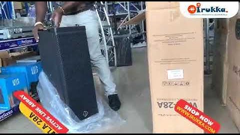 Unveiling The New WLA 28A Active Line Array Loudspeaker