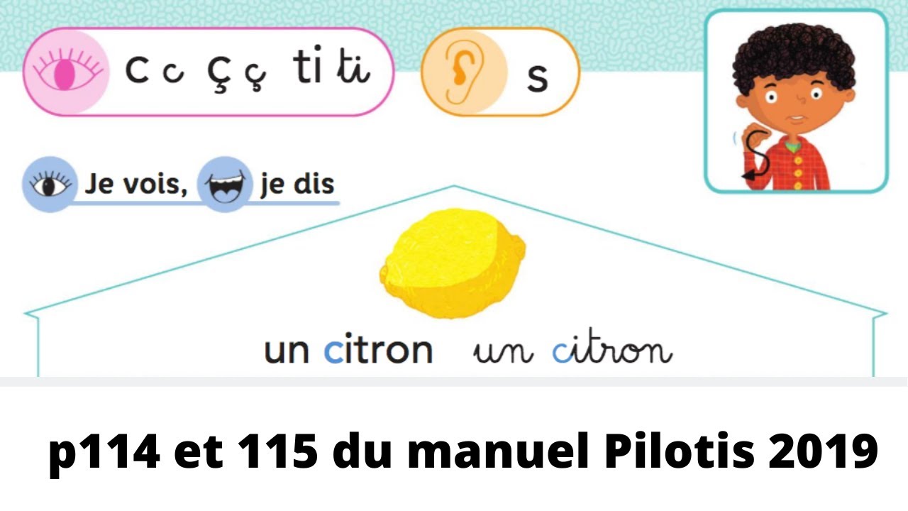 Pilotis 19 Etude Du Grapheme C C Ti Youtube