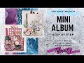 Tutorial 7/8 Low Budget Projects MINI ALBUM  using ACTION supplies