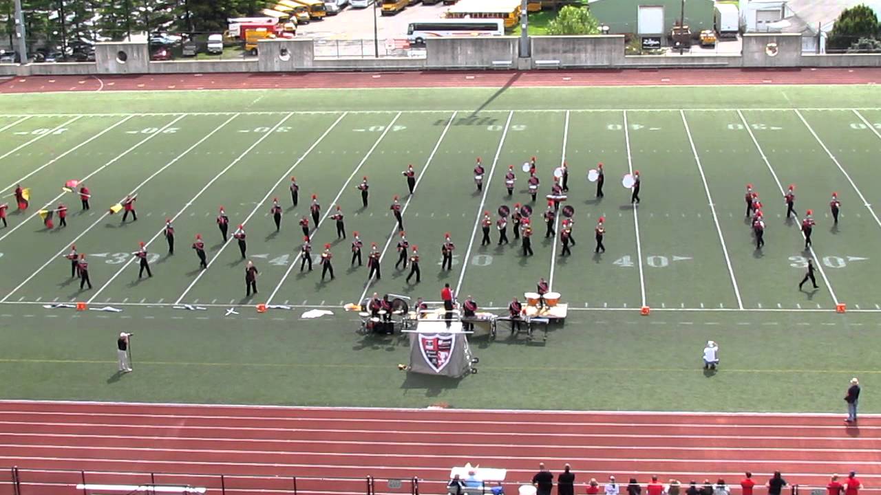 East Stroudsburg University Warrior Marching Band 2012 - YouTube
