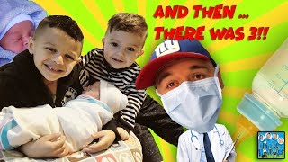 DINGLE HOPPERZ BABY HAS ARRIVED! UNCLE CRUSHERS THE DOCTOR?! | VLOG