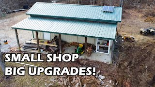 Off Grid Shop Upgrade Complete! Final Episode
