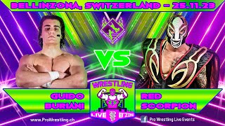 Red Scoprion vs Guido Buriani - Wrestling Live Bellinzona - 25.11.2023