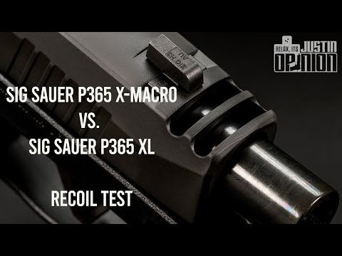 Recoil Test Redux: SIG SAUER P365 X-MACRO