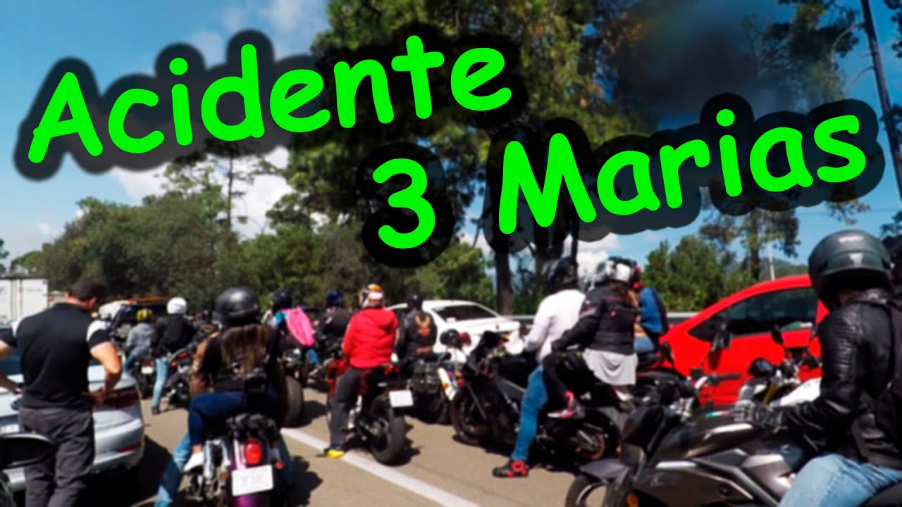 Acidente 3 Marias y casi me acidento tambien