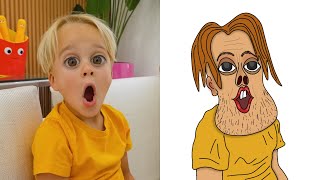 Chris Becomes An Invisible Man - Chris Funny Drawing Meme