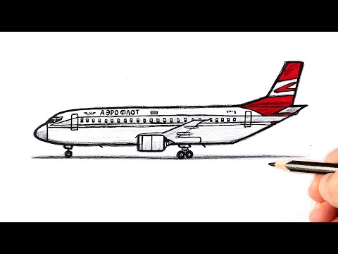 Uçak nasıl çizilir | Çizim dersleri