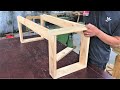 Amazing Pallets Woodworking Projects for Behind Yard // How To Make Modern Outdoor Bench