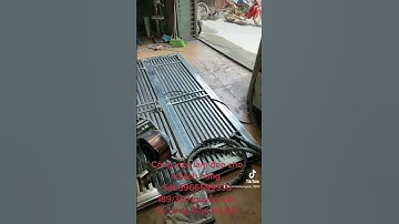 Mẫu cửa sắt 4 cánh đơn giản mà lại đẹp