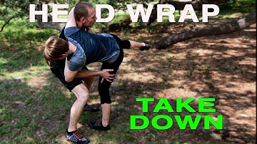 Head Wrap Takedown Technique vs Grappler—Core JKD Clinch Range