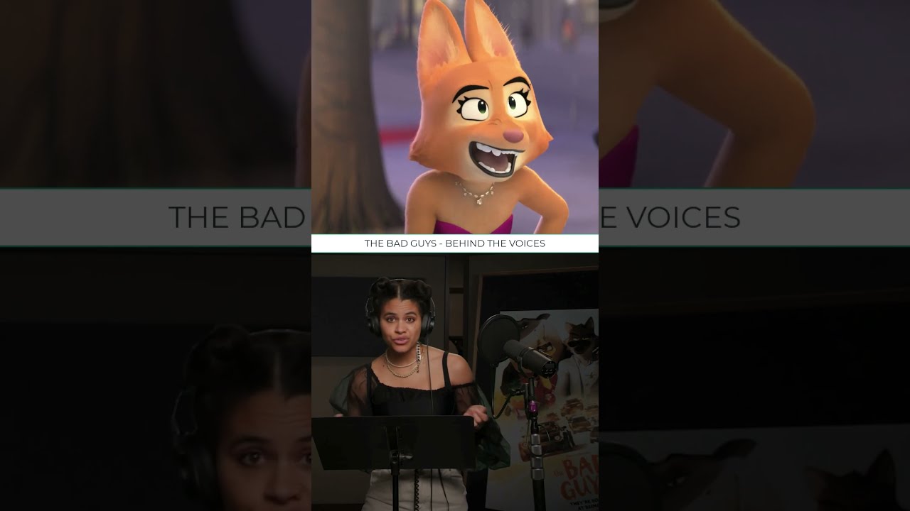 THE BAD GUYS BEHIND VOICES Shorts Viral Viralshorts