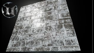 Unreal Engine 4 - dynamic snow material