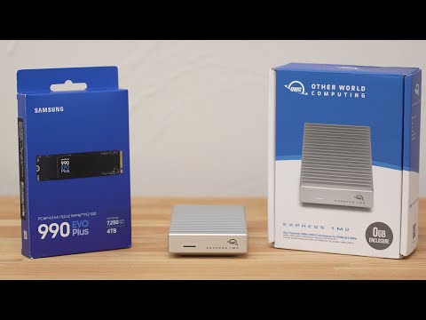 Testing the OWC Express 1M2 with Samsung 990 Evo Plus 4TB - YouTube