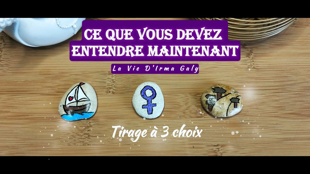 ✨📬 LE MESSAGE QUI VOUS ATTEND AUJOURD'HUI 🔮TIRAGE A 3 CHOIX🔮