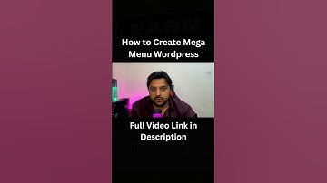 How to Create Mega Menu Wordpress #wordpresstutorials #megamenu #wordpress #wordpresscourse #menu