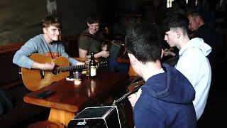 Damien Mullane, Seán O’Meara and Jeremy Spencer in session at The Patrick O’Keeffe Festival 2023