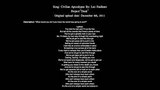 Leo Faulkner early solo works 2011-2012