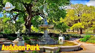 Audubon Park 4K Walk - New Orleans Tour