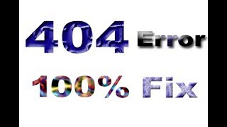 Error 404 not found - The Requested URL was Not Found on This Server (solved step by step)