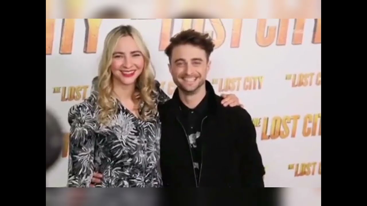 Daniel Radcliff and girlfriend Erin Drake at the special screening of "The Lost City" | 15March 2022