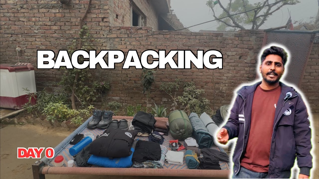 My First Solo Backpacking Trip 🎒 | 180 Days, 4 States & My Village 🇮🇳