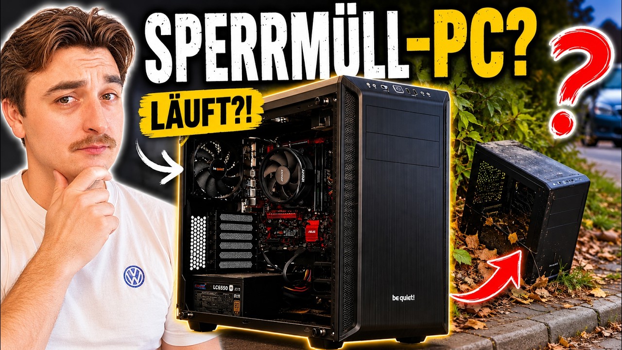 PC vom Sperrmüll gerettet - aber dann fand ich DAS auf der SSD!