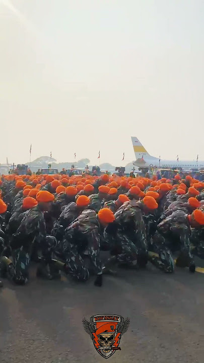 Yel yel Kopasgat 🔥 #tniindonesia #tni #kopasgat #army #huttni2024 #kopassus #paskhas